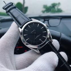 SJ出品 品牌：欧米茄-OMEGA L8（臻贵卓绝 睿智之作）腕美风范类型：SJ精品机械腕表 316钢壳强化玻璃牛皮表带 尺寸39*11 （卓越）精湛 睿智风范 尊贵大方 贵族风格 三杰精致推荐男士机械腕表 SJ精心挑选超真实实物图拍摄