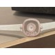品牌：Chopard-萧邦最新款方形Happy Diamonds❤️瑞士原厂石英机芯 五颗快乐钻石在表盘自由流动  电镀18k金好货不等人哦～[机智]