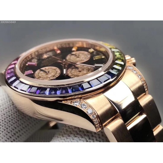 Rolex全新彩虹圈迪通拿Daytona!1:升级圈口角度与宝石大小颜色,缎纹字面更加富有光泽,能与原装保持一致!2:表壳按键防滑齿纹更加明显立体!3:劳力士彩虹圈迪通拿是ROLEX爱好者的圣经之选,搭载7750机芯,奢华副本DAYTONA的最新首选。是土豪最佳选择!钢带款彩虹圈太高调,那么皮带款就是您的最佳选择商品规格:默认规格 Rolex全新彩虹圈迪通拿Daytona!1:升级圈口角度与宝石大小颜色,缎纹字面更加富有光泽,能与原装保持一致!2:表壳按键防滑齿纹更加明显立体!3:劳力士彩虹圈迪通拿是ROLEX爱好者的圣经之选,搭载7750机芯,奢华副本DAYTONA的最新首选。是土豪最佳选择!钢带款彩虹圈太高调,那么皮带款就是您的最佳选择商品规格:默认规格