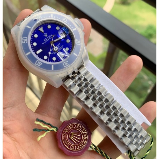 AJ出品：五珠带全面到货！！ROLEX劳力士 SUB蓝水鬼A7升级版 2836机[色][色]