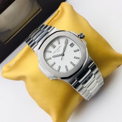 【PFF Factory新势力 新力作】V4最高升级版本 最高复刻 百达.翡丽PATEK PHILIPPE 优雅运动系列5711/1A鹦鹉螺！PFF震撼出品！钢表之王！1⃣️【机芯】全网最佳解毒方案，搭配百达.翡丽9015机改Cal.324自动上链一体机芯！精准稳定！2⃣️【表带】定制级人体工程学表带，钢带中珠是钻石型的，与正品相结合。3⃣️【尺寸】表壳尺寸40毫米，厚度仅9.0毫米，也与原装最接近。【PFF Factory】匠心之作 欢迎您的品鉴！