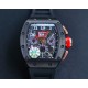 【 RICHARD MILLE 】理查德米勒 RM011-03艺术提升了全新层次,顶级碳纤维壳套 最完美的纹路 最完美的做工 搭载7750大日历 计时 飞返/逆跳多功能ETA7750全自动机械机芯,进口橡胶表带 原装折叠扣,尺寸50X40mm 高端大气上档次 计时腕表,展现着理查品牌的经典内涵,阳光而富有吸引力!全球限量50个7750机 ⚠️请认准独家品质 【 RICHARD MILLE 】理查德米勒 RM011-03艺术提升了全新层次,顶级碳纤维壳套 最完美的纹路 最完美的做工 搭载7750大日历 计时 飞返/逆跳多功能ETA7750全自动机械机芯,进口橡胶表带 原装折叠扣,尺寸50X40mm 高端大气上档次 计时腕表,展现着理查品牌的经典内涵,阳光而富有吸引力!全球限量50个7750机 ⚠️请认准独家品质