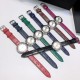 实拍 伯爵-PIAGET 女士腕表 瑞士石英机芯 316L精钢表壳 真牛皮表带 尺寸34*8mm 蓝宝石玻璃镜面 简约的设计,大胆而多彩的配色,以及旋转表圈是伯爵品牌 Possession腕表的特质所在。通过品牌制表师们天马星空的创意,将各个亮色的表带与贵金属、钻石、精钢材质相融,通过圆形盘面的演绎,令全新的 Possession腕表越发闪耀夺目,给人眼前一亮之感。 实拍 伯爵-PIAGET 女士腕表 瑞士石英机芯 316L精钢表壳 真牛皮表带 尺寸34*8mm 蓝宝石玻璃镜面 简约的设计,大胆而多彩的配色,以及旋转表圈是伯爵品牌 Possession腕表的特质所在。通过品牌制表师们天马星空的创意,将各个亮色的表带与贵金属、钻石、精钢材质相融,通过圆形盘面的演绎,令全新的 Possession腕表越发闪耀夺目,给人眼前一亮之感。