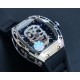 理查德米勒 RICHARD MILLE 最新升級特别版 抛光亮壳 让你体验最亮鬼头 带出最经典的RM052鬼头经典传奇 永不落后 镂空骷髅头腕表.骷髅头轮廓突出,造型霸气不羁,具有震撼人心的魅力。搭配艳耀色彩的真皮轻便表带,更拉风,更前卫。缤纷盛夏,换上短袖T恤的你,腕间搭上鲜艳的表款,是不是很吸睛?尺寸43x50mm ⚠️请认准独家品质 理查德米勒 RICHARD MILLE 最新升級特别版 抛光亮壳 让你体验最亮鬼头 带出最经典的RM052鬼头经典传奇 永不落后 镂空骷髅头腕表.骷髅头轮廓突出,造型霸气不羁,具有震撼人心的魅力。搭配艳耀色彩的真皮轻便表带,更拉风,更前卫。缤纷盛夏,换上短袖T恤的你,腕间搭上鲜艳的表款,是不是很吸睛?尺寸43x50mm ⚠️请认准独家品质