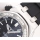 爱彼 Audemars Piguet    AP 皇家橡树离岸型 15710系列  X43 采用莫桑钻圈口 一表一码，二码合一，配送检验证书，联网可查询，国检机构  真正的物美价廉 搭配进口3120机械机芯  904L精钢表壳，进口橡胶表带，防眩光水晶蓝宝石玻璃镜面，尺寸：42mm 14mm[礼物][礼物]五星推荐，自留，送礼，首选