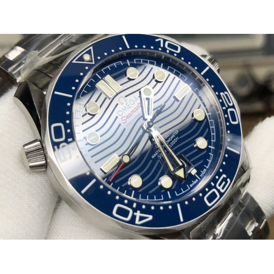 OMEGA 欧米茄 蓝色海马300米～