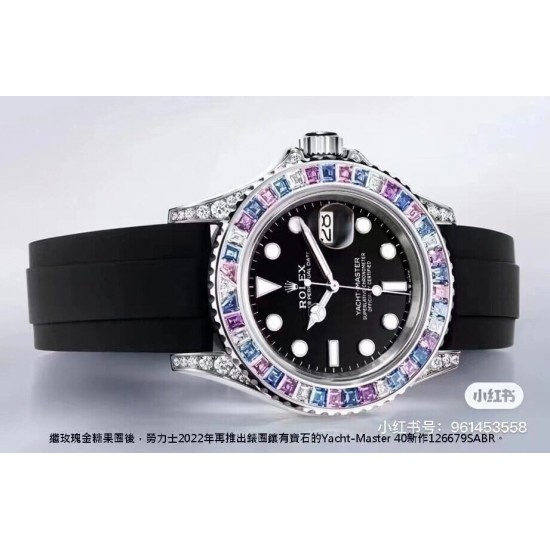 ‼️‼️ ROLEX 劳力士 游艇名仕42MM表径隐藏款226679TBR正式上线,全球限量款。嵌T型冰糖钻与糖果钻,珠宝级镶嵌工艺! ‼️‼️ ROLEX 劳力士 游艇名仕42MM表径隐藏款226679TBR正式上线,全球限量款。嵌T型冰糖钻与糖果钻,珠宝级镶嵌工艺!