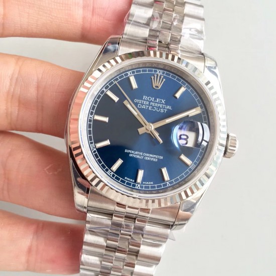 『AR精品』ROLEX DATEJUST劳力士日志型腕表副本的十年精华， 并行代购版DATEJUST，完美修正十年间所有副本的不足和缺陷，搭载3135机并搭配正品代购包装物料，重新定义最高品质的DATEJUST副本，真正的A级副本劳力士DATEJUST[AR出品]36mm尺寸。