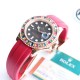 顶级做工KS出品：升级版劳力士金游艇Rolex yacht Master 116695SATS “糖豆”震撼来袭[色] 再度升级，糖豆彩钻版，集合上一代版本的优良做工，业内最顶尖的宝石工艺，同时全面升级基础不锈钢材质，使用真正的日本含镍不锈钢材料作为基础材料，模仿正品的永恒玫瑰金金钢技术，镀层更加持久耐用，耐腐蚀。装载2836、3135机芯，尺寸40mm。蓝光放大镜，超强夜光！现下单额外赠送胶带一副！
