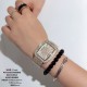 实拍 伯爵-Piaget 非凡珍品系列情侣腕表 瑞士石英机芯蓝宝石玻璃镜面 表壳尺寸小号25x30mm 大号35x40mm厚度约8mm 实拍 伯爵-Piaget 非凡珍品系列情侣腕表 瑞士石英机芯蓝宝石玻璃镜面 表壳尺寸小号25x30mm 大号35x40mm厚度约8mm