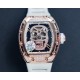 理查德米勒 RICHARD MILLE 最新升級特别版 抛光亮壳 让你体验最亮鬼头 带出最经典的RM052鬼头经典传奇 永不落后 镂空骷髅头腕表.骷髅头轮廓突出,造型霸气不羁,具有震撼人心的魅力。搭配艳耀色彩的真皮轻便表带,更拉风,更前卫。缤纷盛夏,换上短袖T恤的你,腕间搭上鲜艳的表款,是不是很吸睛?尺寸43x50mm ⚠️请认准独家品质 理查德米勒 RICHARD MILLE 最新升級特别版 抛光亮壳 让你体验最亮鬼头 带出最经典的RM052鬼头经典传奇 永不落后 镂空骷髅头腕表.骷髅头轮廓突出,造型霸气不羁,具有震撼人心的魅力。搭配艳耀色彩的真皮轻便表带,更拉风,更前卫。缤纷盛夏,换上短袖T恤的你,腕间搭上鲜艳的表款,是不是很吸睛?尺寸43x50mm ⚠️请认准独家品质