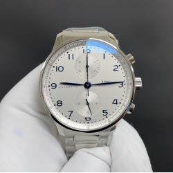 今日推荐万国 葡计 白钢 41mm 7750机 顶级品质 出货实拍✈️