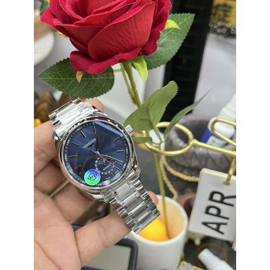 浪琴-LONGINES 名匠月相✨系列 尽显圆润,典雅的精髓奥妙 全自动机械机芯 打磨光滑,散件打磨的精钢表带,采用与原装一致的蝴蝶表扣 直径40mm! 浪琴-LONGINES 名匠月相✨系列 尽显圆润,典雅的精髓奥妙 全自动机械机芯 打磨光滑,散件打磨的精钢表带,采用与原装一致的蝴蝶表扣 直径40mm!