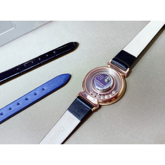 实拍 (蝴蝶结)chopard-happy Sport 萧邦HAPPY DIAMONDS系列快乐钻 腕表蓝宝石玻璃镜面 原厂瑞士石英机芯 镜面内自由滑动快乐钻 钻石围绕表盘回旋起舞 制作精巧双层透明跳跃时尚的设计风格,完美女性的前卫、大方、秀气的特质,内、外蓝宝石玻璃 ,微型按调EAT瑞士石英机,表壳直径约28mm 实拍 (蝴蝶结)chopard-happy Sport 萧邦HAPPY DIAMONDS系列快乐钻 腕表蓝宝石玻璃镜面 原厂瑞士石英机芯 镜面内自由滑动快乐钻 钻石围绕表盘回旋起舞 制作精巧双层透明跳跃时尚的设计风格,完美女性的前卫、大方、秀气的特质,内、外蓝宝石玻璃 ,微型按调EAT瑞士石英机,表壳直径约28mm
