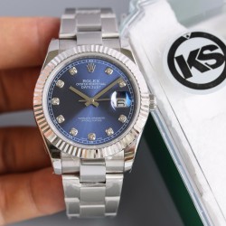 顶级做工KS新品：劳力士 日志 不断提高复刻效果，ROLEX劳力士 间金、间玫、精钢不断改进的钻研精神，特别是五大神器的业界认可，目前销量一直成上升趋势！【尺寸】直径41mm【表镜】抗刮损蓝水晶玻璃，防反光凸透式放大日历窗【表壳】上链表冠，【机芯】稳定复刻2836自动机械机芯、【表带】蚝式三节表链折叠扣，防水大于100米