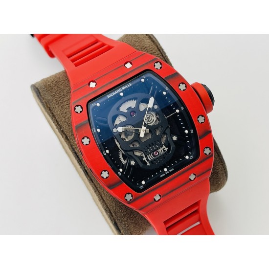 【RM Factory2021墙裂推荐】市场顶级复刻 理.查徳 米勒 Richard Mille RM052系列腕表!1⃣️最新鬼头夜光碳纤V2升级版,颅骨系列,碳纤维壳身!2⃣️搭载原装进口机械机芯,更突显了这块腕表的运动风格!3⃣️透过防眩光鑫的表镜,可见到悬浮式镂空机芯 !其大胆个性的颅骨设计霸气夺目,成功捕获一众腕表爱好者的心!骷髅形象,打造一个不拘泥于主流的钟表世界!RM Factory匠心力作 欢迎品鉴! 【RM Factory2021墙裂推荐】市场顶级复刻 理.查徳 米勒 Richard Mille RM052系列腕表!1⃣️最新鬼头夜光碳纤V2升级版,颅骨系列,碳纤维壳身!2⃣️搭载原装进口机械机芯,更突显了这块腕表的运动风格!3⃣️透过防眩光鑫的表镜,可见到悬浮式镂空机芯 !其大胆个性的颅骨设计霸气夺目,成功捕获一众腕表爱好者的心!骷髅形象,打造一个不拘泥于主流的钟表世界!RM Factory匠心力作 欢迎品鉴!