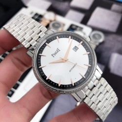 品牌：伯爵-PIAGET  类型：[酷]男士腕表表壳：316精钢（做工优质）表带：顶级316精钢机芯：进口8215全自动机械机芯（走时稳定）材料：高级蓝宝石镜面(防划花)尺寸：直径40mm ,厚度12mm