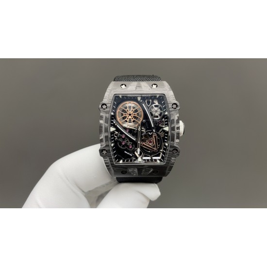 RICHARD MILLE 理查米勒 RM 27-05 Flying Tourbillon Rafael Nadal 浮动陀飞轮腕表———超轻、超薄一体机 5字飞轮会动 RICHARD MILLE 理查米勒 RM 27-05 Flying Tourbillon Rafael Nadal 浮动陀飞轮腕表———超轻、超薄一体机 5字飞轮会动