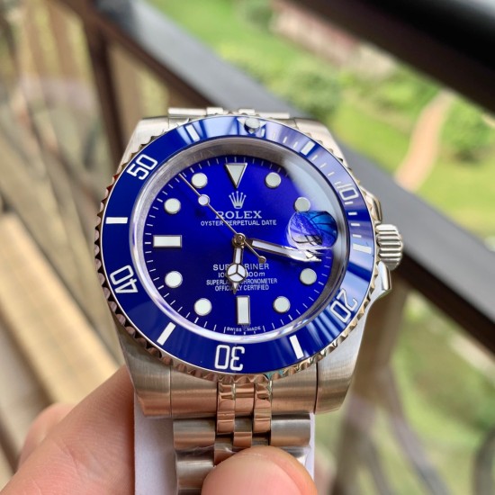AJ出品：五珠带全面到货！！ROLEX劳力士 SUB蓝水鬼A7升级版 2836机[色][色]