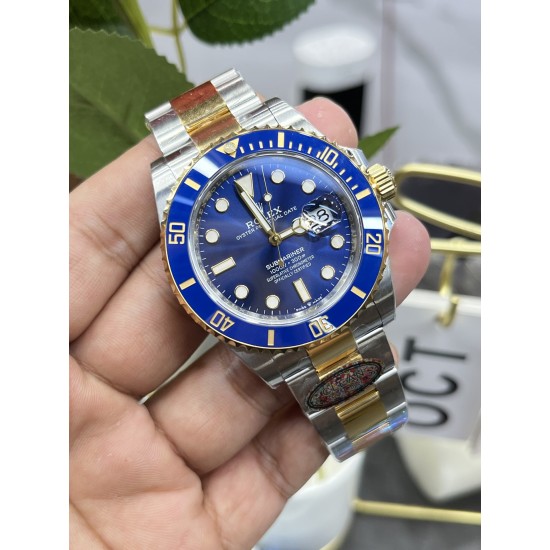 ROLEX 劳力士 间金蓝水鬼 ～