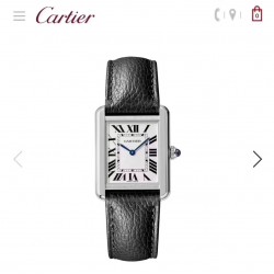 Cartier 卡地亚 坦克系列方型石英女表手表，F-16 18年最新力作！小方卡表壳采用上下横度手工打磨，左右立体感似平似圆。均予2017年新版卡地亚坦克系列保持一致。包括水波纹皮带纹路与弧度设计体现超强做工，底皮真正意大利牛皮颜色对版 ，底盖均衡密度拉丝 。1字弧度高吻合螺丝完美结合。表扣采用拉砂刻体，小号尺寸：31mmx 24.5mm，厚6mm
