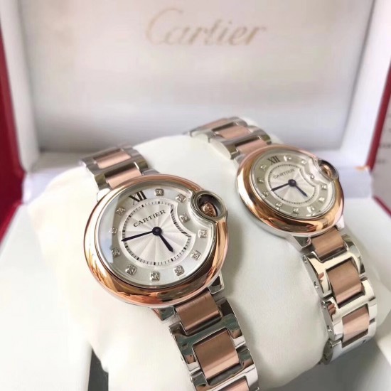 Cartier 卡地亚 蓝气球腕表,进口瑞士石英机芯,走时精准。316L精钢表壳镀香槟玫瑰金色。316L精钢表链,立体切割剑形蓝钢指针! Cartier 卡地亚 蓝气球腕表,进口瑞士石英机芯,走时精准。316L精钢表壳镀香槟玫瑰金色。316L精钢表链,立体切割剑形蓝钢指针!