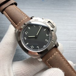 SJ复刻版 沛纳海 Pam00448 R40 机芯结构完全1:1 红色动能显示自动品牌：沛纳海 Panerai系列：特别版腕表 PAM00448尺寸：44mm机芯：P.9001自动上链机芯功能：小时、分钟、秒、日期显示表壳：316L精钢 镜面：蓝宝石玻璃 表带：牛皮表带表扣：针扣防水：50米搭载真正的机芯全新Pam00448 机芯外观与正品一样，三杰精致推荐男士机械腕表 SJ为你精心打造超真实实物图拍摄