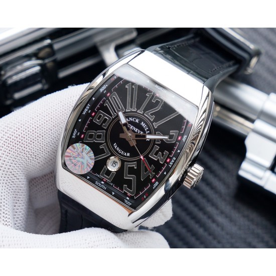 K厂出品:法兰克穆勒V45 SC DT系列54*42mm 全自动日本机械机芯 蓝光镀膜玻璃 超强夜光,日历窗放大镜,意大利牛皮表带底部橡胶,可搭配美洲鳄鱼皮纹,316精钢敖表壳,折叠原装扣 糅合商务设计风格 中间完美弧线夹层设计!!! K厂出品:法兰克穆勒V45 SC DT系列54*42mm 全自动日本机械机芯 蓝光镀膜玻璃 超强夜光,日历窗放大镜,意大利牛皮表带底部橡胶,可搭配美洲鳄鱼皮纹,316精钢敖表壳,折叠原装扣 糅合商务设计风格 中间完美弧线夹层设计!!!