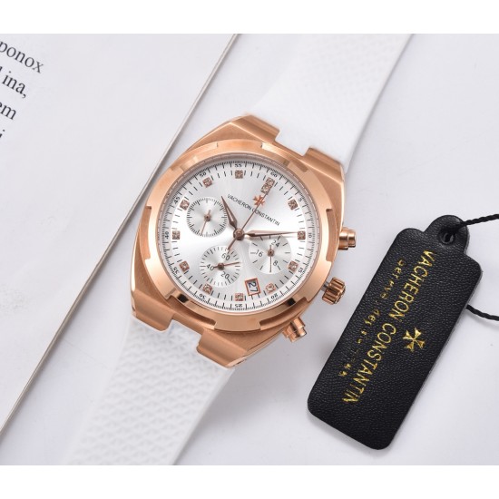 FK-VACHERON CONSTANTIN【江诗丹顿】纵横四海系列,六针多功能跑秒版火热上市,突破传统,时尚优雅的多彩表带,可满足佩戴者在不同场合的需求,多样化的色彩设计演绎大胆而时尚的风格,江诗丹顿在装置时始终将舒适性放在首位,确保腕表完美贴合手腕,纯钢表壳,进口石英机芯,蓝宝石水晶玻璃,舒适胶质表带,采用原装针式表扣佩戴方便!尺寸:36.5mm FK-VACHERON CONSTANTIN【江诗丹顿】纵横四海系列,六针多功能跑秒版火热上市,突破传统,时尚优雅的多彩表带,可满足佩戴者在不同场合的需求,多样化的色彩设计演绎大胆而时尚的风格,江诗丹顿在装置时始终将舒适性放在首位,确保腕表完美贴合手腕,纯钢表壳,进口石英机芯,蓝宝石水晶玻璃,舒适胶质表带,采用原装针式表扣佩戴方便!尺寸:36.5mm
