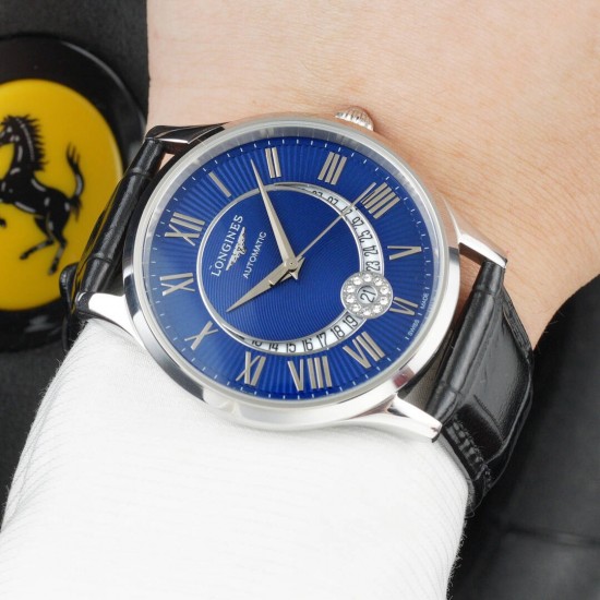 『臻品推荐』新品发布[玫瑰]浪琴-LONGINES独家首发-----❤不忘初心 追求品质 精准细致     ✔️瑞机壳套 精致做工 超强深度防水机芯:顶级稳定西铁城8215全自动机械表壳:顶级版316L精钢表扣:皮带针扣玻璃:高硬度矿物质水晶玻璃直径:原装尺寸40mm11mm[色]完美呈现 品质上乘，手感独特，送礼自戴首选[鼓掌]〔----用心，所以更完美 〕