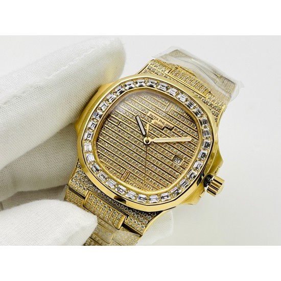 【PFF Factory匠心力作 欢迎品鉴】百达翡丽PATEK PHILIPPE优雅运动系列5711/1A鹦鹉螺,钢表之王,全网最佳解毒方案!细节方面: 1⃣️直径40毫米!2⃣️搭配定制版机改Cal.324自动机芯。 3⃣️316L定制级人体工程学表带! 4⃣️钢带圈口珠是钻石型的,与正品相结合。 PFF Factory匠心独运 精品之作 佩戴5711/1A既彰显青春活力,又由内而外散发出一股浓浓的沉稳气息,是一款当之无愧的“钢表之王”欢迎您的品鉴! 【PFF Factory匠心力作 欢迎品鉴】百达翡丽PATEK PHILIPPE优雅运动系列5711/1A鹦鹉螺,钢表之王,全网最佳解毒方案!细节方面: 1⃣️直径40毫米!2⃣️搭配定制版机改Cal.324自动机芯。 3⃣️316L定制级人体工程学表带! 4⃣️钢带圈口珠是钻石型的,与正品相结合。 PFF Factory匠心独运 精品之作 佩戴5711/1A既彰显青春活力,又由内而外散发出一股浓浓的沉稳气息,是一款当之无愧的“钢表之王”欢迎您的品鉴!