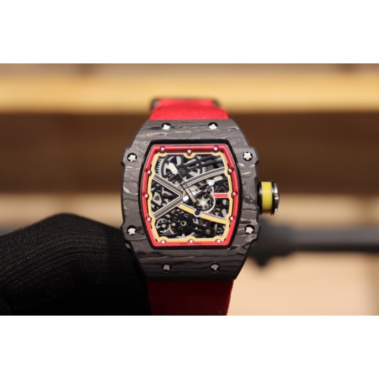 理查德米勒 Richard Mille RM67-02跳高之王冠军款 1:1精准开模 采用100%的(NTPT碳纤维/陶瓷材料)制造 形成表壳上的特殊纹理 搭载原装西铁城全自动机械机芯 摆幅28800 无论壳身大小零散小件也是精心设计 技术成熟并独具动感的线条设计优点 搭配特色尼龙表带 尺寸48X42mm!!! 理查德米勒 Richard Mille RM67-02跳高之王冠军款 1:1精准开模 采用100%的(NTPT碳纤维/陶瓷材料)制造 形成表壳上的特殊纹理 搭载原装西铁城全自动机械机芯 摆幅28800 无论壳身大小零散小件也是精心设计 技术成熟并独具动感的线条设计优点 搭配特色尼龙表带 尺寸48X42mm!!!