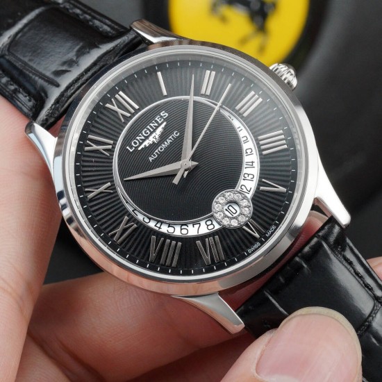 『臻品推荐』新品发布[玫瑰]浪琴-LONGINES独家首发-----❤不忘初心 追求品质 精准细致     ✔️瑞机壳套 精致做工 超强深度防水机芯:顶级稳定西铁城8215全自动机械表壳:顶级版316L精钢表扣:皮带针扣玻璃:高硬度矿物质水晶玻璃直径:原装尺寸40mm11mm[色]完美呈现 品质上乘，手感独特，送礼自戴首选[鼓掌]〔----用心，所以更完美 〕