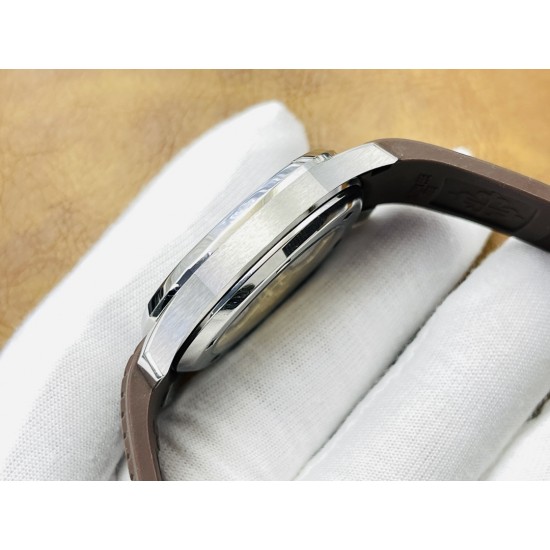 【PFF Factory2023新作品 墙裂推荐】V5升级版本 市场最高复刻 百达.翡丽PATEK PHILIPPE 优雅运动系列5711/1A鹦鹉螺!PFF震撼出品!1⃣️【机芯】全网最佳解毒方案,搭配百达.翡丽9015机改Cal.324自动上链一体机芯!精准稳定!2⃣️【表带】定制级人体工程学胶带款表带,钢带中珠是钻石型的,与正品相结合。3⃣️【直径】表壳尺寸40毫米,厚度仅9.8毫米,也与原装最接近。【PFF Factory2023匠心之作】欢迎您的品鉴! 【PFF Factory2023新作品 墙裂推荐】V5升级版本 市场最高复刻 百达.翡丽PATEK PHILIPPE 优雅运动系列5711/1A鹦鹉螺!PFF震撼出品!1⃣️【机芯】全网最佳解毒方案,搭配百达.翡丽9015机改Cal.324自动上链一体机芯!精准稳定!2⃣️【表带】定制级人体工程学胶带款表带,钢带中珠是钻石型的,与正品相结合。3⃣️【直径】表壳尺寸40毫米,厚度仅9.8毫米,也与原装最接近。【PFF Factory2023匠心之作】欢迎您的品鉴!