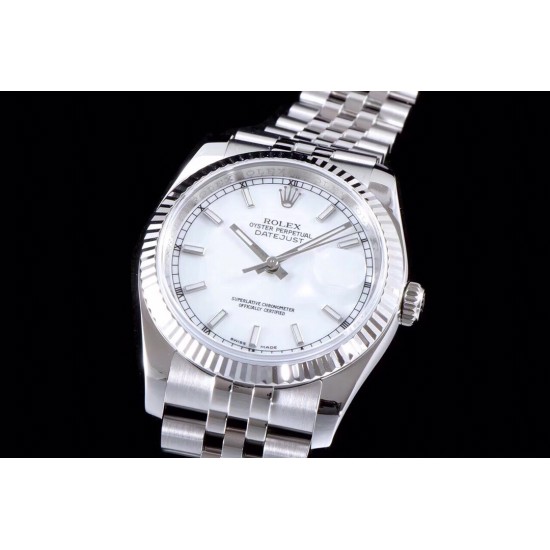 ROLEX 劳力士 DATEJUST 日志型 36mm 系列腕表，表壳表带运用精钢铸造而成，并行代购版DATEJUST，重新定义最高品质的DATEJUST副本[拳头]