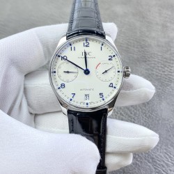 发货实拍✈️（严选）颜值第一！IWC 葡7 V5版 最新机芯、万国IWC－葡萄牙系列 七日链 葡七 自动机械机芯 独立小秒针 真动能指示 蓝宝石玻璃 42mm！zf厂出品