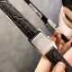 浪琴 黛绰维纳系列 方形 石英女表 精钢材质 牛皮表带 23mm*33mm