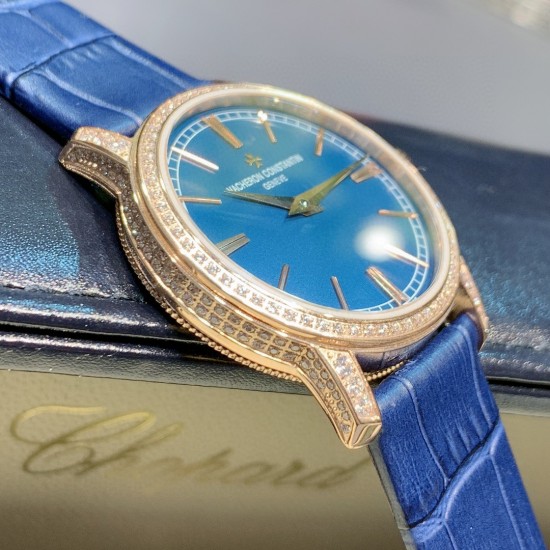 实拍2020年江诗丹顿传袭超薄系列-Vacheron Constantin 专为女神打造的,奢华时尚,采用进口316钢表壳,搭配原装进口9015机芯(0返修),天然蓝宝石玻璃镜面,直径33mm,超薄工艺7.8mm,超强防水30米,竹节纹进口小牛皮表带,一表一码。 实拍2020年江诗丹顿传袭超薄系列-Vacheron Constantin 专为女神打造的,奢华时尚,采用进口316钢表壳,搭配原装进口9015机芯(0返修),天然蓝宝石玻璃镜面,直径33mm,超薄工艺7.8mm,超强防水30米,竹节纹进口小牛皮表带,一表一码。