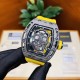 理查徳 米勒 Richard Mille RM052系列 最新鬼头夜光碳纤升级版 颅骨系列 碳纤维壳身 搭载原装进口机械机芯更突显了这块腕表的运动风格 透过防眩光鑫的表镜 可见到悬浮式镂空机芯 其大胆个性的颅骨设计霸气夺目 成功捕获一众腕表爱好者的心 骷髅形象 打造一个不拘泥于主流的钟表世界! 理查徳 米勒 Richard Mille RM052系列 最新鬼头夜光碳纤升级版 颅骨系列 碳纤维壳身 搭载原装进口机械机芯更突显了这块腕表的运动风格 透过防眩光鑫的表镜 可见到悬浮式镂空机芯 其大胆个性的颅骨设计霸气夺目 成功捕获一众腕表爱好者的心 骷髅形象 打造一个不拘泥于主流的钟表世界!
