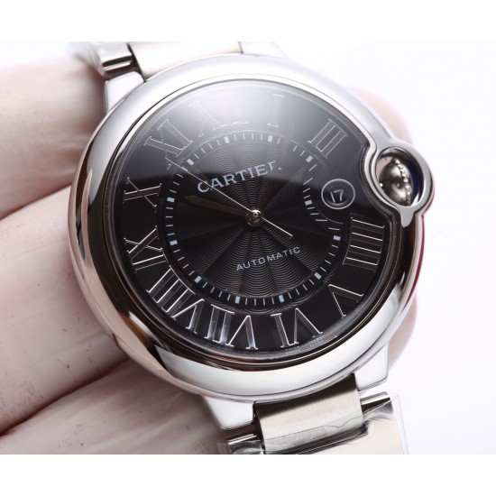 Cartier 卡地亚 蓝气球 机械42mm !以风格细腻,格调优雅著称,精钢表壳的色泽度使得腕表如气球般轻盈,罗马数字时标在表盘上显得复古深邃,蓝宝石玻璃镜面! Cartier 卡地亚 蓝气球 机械42mm !以风格细腻,格调优雅著称,精钢表壳的色泽度使得腕表如气球般轻盈,罗马数字时标在表盘上显得复古深邃,蓝宝石玻璃镜面!