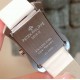 实拍 PATEK PHILIPPE百达翡丽系列 女士腕表(白金表壳搭配沙丁布带,表圈镶嵌天然锆石,蓝宝石玻璃,搭载瑞士石英机芯,尺寸30*34*7毫米) 实拍 PATEK PHILIPPE百达翡丽系列 女士腕表(白金表壳搭配沙丁布带,表圈镶嵌天然锆石,蓝宝石玻璃,搭载瑞士石英机芯,尺寸30*34*7毫米)
