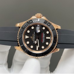 今日推荐劳力士 玫瑰金游艇 40mm 丹东3135机 顶级品质 出货实拍✈️