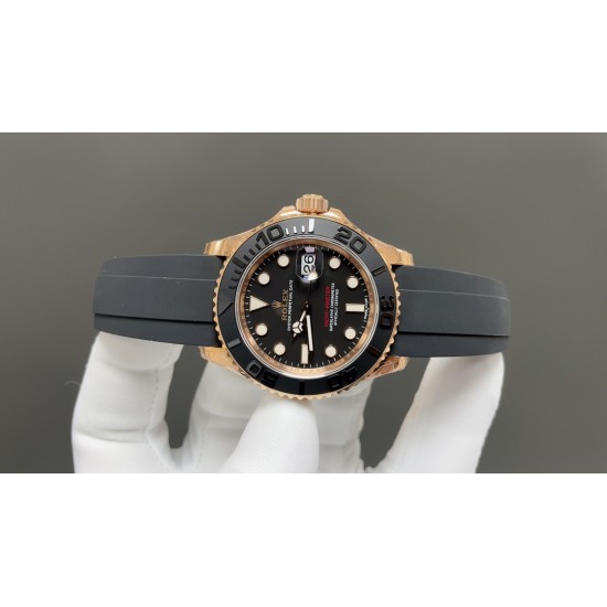 今日推荐劳力士 玫瑰金游艇 40mm 丹东3135机 顶级品质 出货实拍✈️