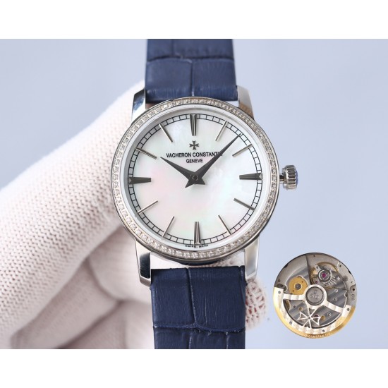 新款!江诗丹顿传袭超薄系列-Vacheron Constantin专为女神打造的,奢华时尚,采用进口316钢表壳,搭配原装进口9015机芯(0返修),天然蓝宝石玻璃镜面,直径33mm,超薄工艺7.8mm,超强防水30米,竹节纹进口小牛皮表带 新款!江诗丹顿传袭超薄系列-Vacheron Constantin专为女神打造的,奢华时尚,采用进口316钢表壳,搭配原装进口9015机芯(0返修),天然蓝宝石玻璃镜面,直径33mm,超薄工艺7.8mm,超强防水30米,竹节纹进口小牛皮表带