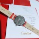 实拍 卡地亚-Cartier，狠货来袭，全真镶钻字面，瑞士石英机芯，加厚蓝宝石镜面[强]搭配美洲鳄鱼皮带[耶]尺寸35mm，超级漂亮、时尚不容错过！