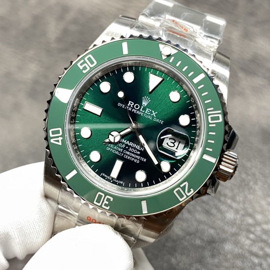 【N厂出品】劳力士 绿水鬼 2836机 904L V10 40MM！出货实拍