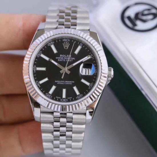 ROLEX 劳力士 DATEJUST 日志型 41mm系列腕表，重新定义最高品质的DATEJUST副本[拳头]