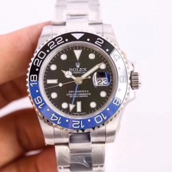 劳力士 ROLEX GMT系列！精钢不断改进的钻研精神【尺寸】直径40mm【表镜】抗刮损蓝水晶玻璃，防反光凸透式放大日历窗【表壳】上链表冠【机芯】全自动机械机芯！超强夜光，折叠扣！