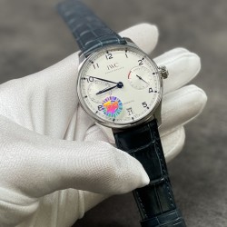 颜值第一！ZF出品。IWC 葡7 V5版 最新机芯、万国IWC－葡萄牙系列 七日链 葡七 自动机械机芯 独立小秒针 真动能指示 蓝宝石玻璃 42mm[色][色]出货实拍