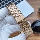 实物拍摄品牌：百达翡丽-PATEK PHILPPE 运动系列鹦鹉类型：[酷]男士腕表表壳：316精钢（做工优质）表带：顶级316精钢机芯：高级定制全自动机械机芯(走时稳定)材料：高级强化镀膜镜面尺寸：直径41mm 厚度12.5mm